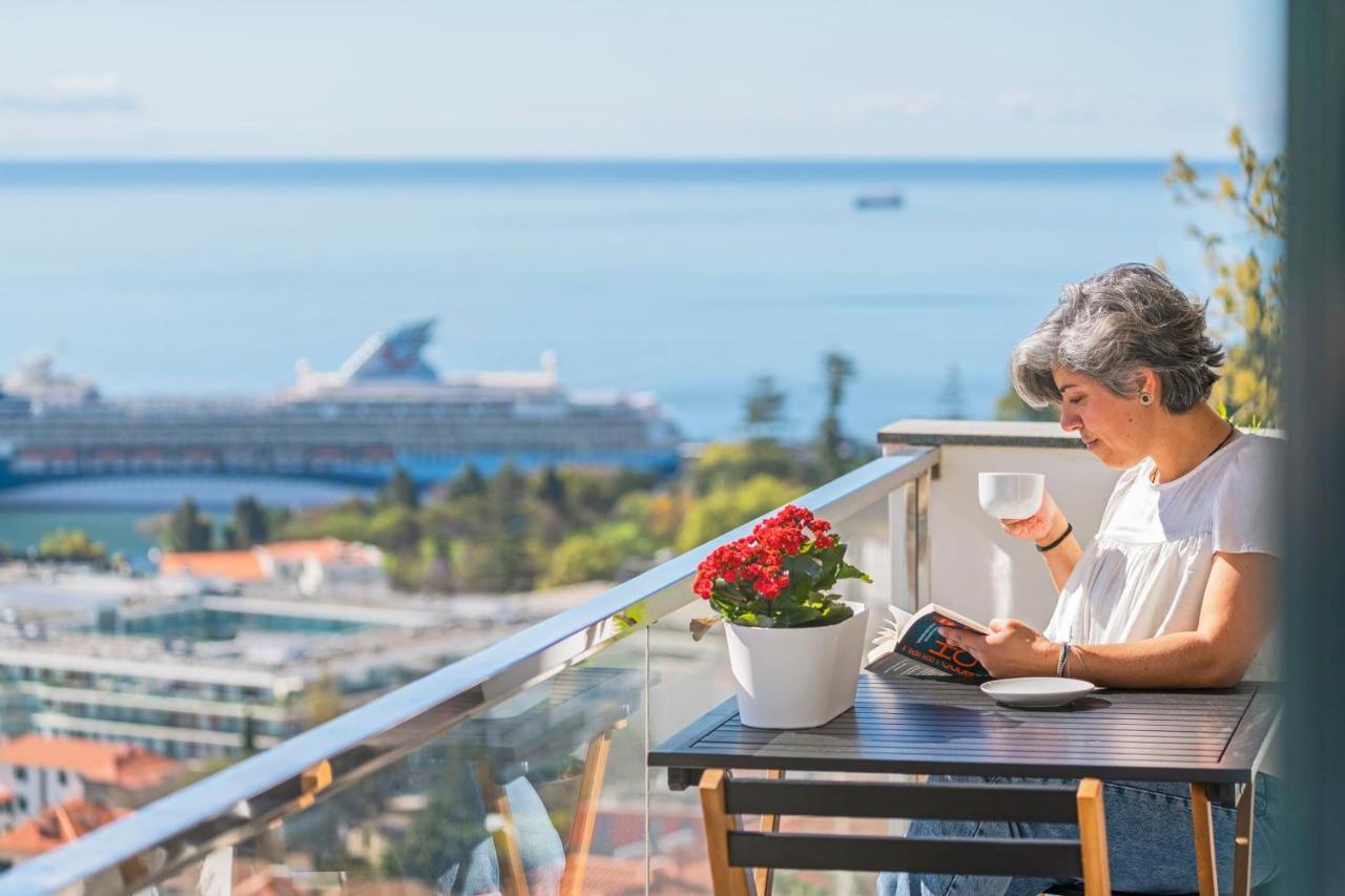 Duplex com vista sublime do mar à montanha Casa do Castelo Funchal (Madeira) Exterior foto