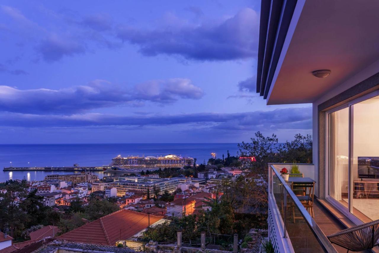 Duplex com vista sublime do mar à montanha Casa do Castelo Funchal (Madeira) Exterior foto